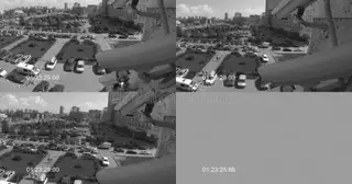 Установка систем видеонаблюдения на парковке в Верхней Пышме в октябре